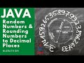 How to Generate Random Numbers Java | How to Round Numbers to Decimal Places in Java | DecimalFormat