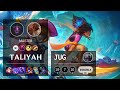 Taliyah Jungle vs Diana - KR Master Patch 11.11