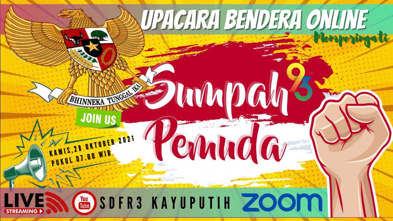 Upacara Bendera Hari Sumpah Pemuda. LIVE! - YouTube