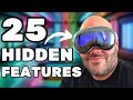 25 Apple Vision Pro Secrets & HIDDEN Features!