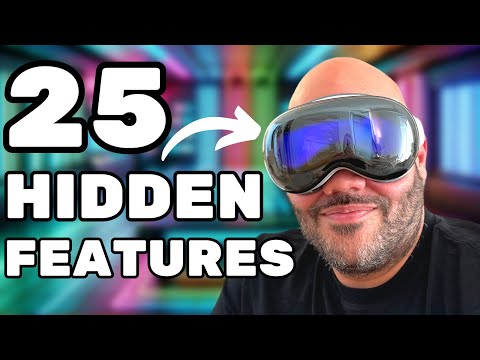 25 secrets and hidden features of Apple Vision Pro!