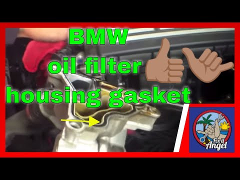 Replace Oil Filter Housing Gasket BMW 3 Series E90√ Replace Oil Filter Housing Gasket BMW 3 Series E90√