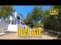 Driving Bel Air Neighborhood in Los Angeles | California USA [4K UHD 60fps]