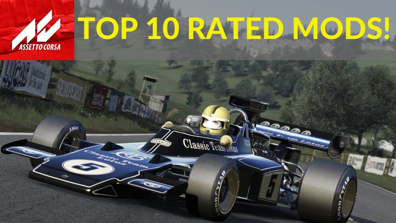 Assetto Corsa Top 10 Ranked Mods! 2020 - YouTube