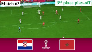 Croatia Vs Morocco Extended Review | FIFA World Cup Qatar 2022 3rd Place play-off Match 63 Day 22