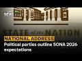 Political parties outline SONA 2026 expectations
