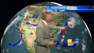 Partly cloudy, more mild Wednesday