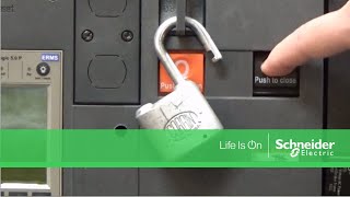 Locking Out Masterpact® NW Circuit Breakers | Schneider Electric Support