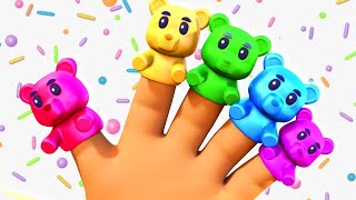 Gummy Bear Finger Family + More Finger Family Rhymes Collection For Kids By @AllBabiesChannel