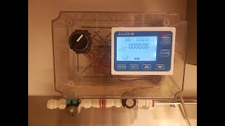 Flow meter ZJ-LCD-M install