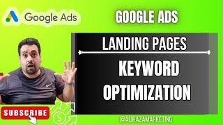 Google Ads Landing Pages: Keyword Optimization