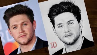 How to draw One Direction Niall Horan step by step | Drawing Tutorial | YouCanDraw