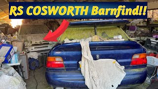 I Found The Most Incredible Ford RS Cosworth Abandoned Barnfind Ever Found! One Of A Kind Discovery!