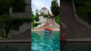 ☀️🏞️ Summer in Lake Bled, Slovenia: Travel Destinations 2023-2024 #shorts