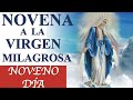 NOVENA A LA VIRGEN DE LA MEDALLA MILAGROSA | NOVENO DÍA | DÍA 9 #oración #medallamilagrosa