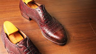 Terry Kim - Making HANDMADE  Brogue Oxford Shoes