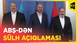 İlham Əliyev və Paşinyan görüşünə ABŞ-dən reaksiya