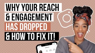 Reach/ engagement low on Instagram? DO THIS | Instagram engagement drop | Instagram growth tips