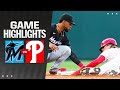 Marlins vs. Phillies Game Highlights (8/14/24) | MLB Highlights