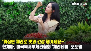 한채아, ‘워싱턴 체리로 맛과 건강 챙기세요~’ [CBCSTAR] | CBC뉴스