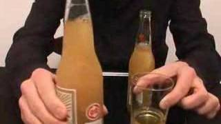 Freeze a beer in two seconds - Magic Trick