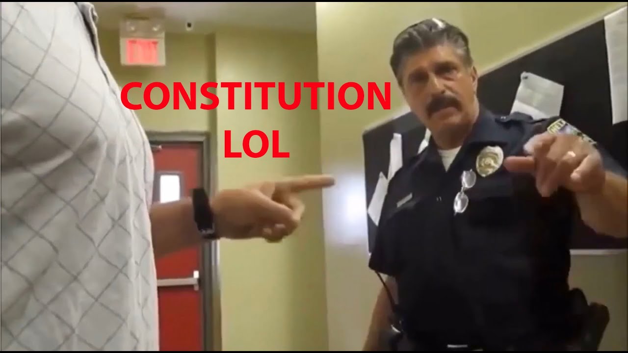 On Video Police Officer Says We Don T Have To Follow The
