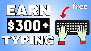 Earn $350 Daily Typing Words Online (NEW WEBSITE) Make Money Online | Online Typing Jobs