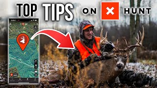 My Top OnX Map Tips for Deer Hunting