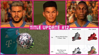 FIFA 21 Title Update 12 | New Real Faces, New Kits, New Boots & Other News