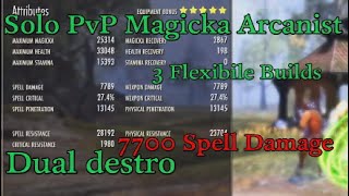 ESO Magicka Arcanist Solo PvP Build | No Crux Given | U45