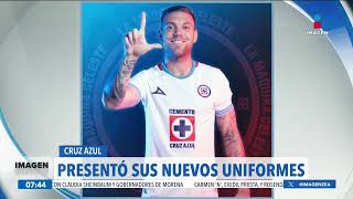 Cruz Azul presenta sus nuevos uniformes | Noticias con Francisco Zea