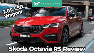 Skoda Octavia RS 2021 review | hot vRS wagon tested | Chasing Cars