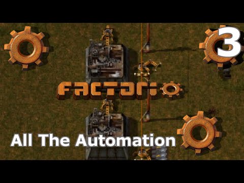 First Steps Into Automation Factorio 3 Youtube