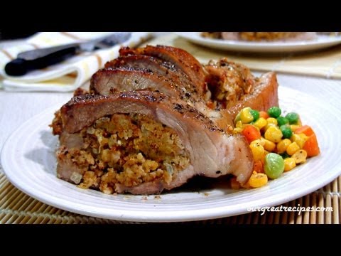 Stuffed Pork Chops Stuffed Pork Chops