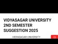 vidyasagar university 2nd semester mdc 2 natural resource management last minute suggestion 2025