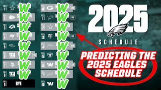 Predicting the Eagles 2025 NFL Schedule