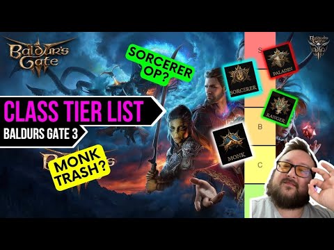 Class Tier List Baldur's Gate 3 (and Best Subclass) - YouTube