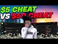 Comparing The CHEAPEST vs The Most Expensive FiveM Cheats ($5 vs $50 Dollars)