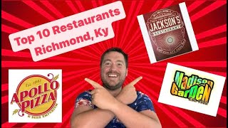 Top Restaurants | Best Restaurants | Richmond Kentucky
