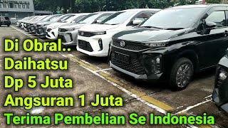 Di Obral.. Dp 5 Juta, Angsuran 1 Juta.. Promo Daihatsu Terios, Sigra, Xenia, dan Sirion