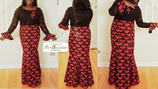 How to Cut Six Piece Dress Part 1 | 6 Piece Dress Cutting and Stitching Without Patterns