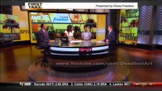 ESPN First Take | Kevin Hart talks Kobe Bryant & Dwight Howard (FULL Interview 720p) - ESPN Sport F