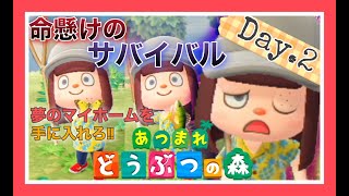 【あつ森実況】どう森ってもはやサバゲー説…マスカッ島２日目～【あつまれどうぶつの森】【あつ森】【どうぶつの森】【女性ゲーム実況者】【ゲーム実況】【TAMAchan】