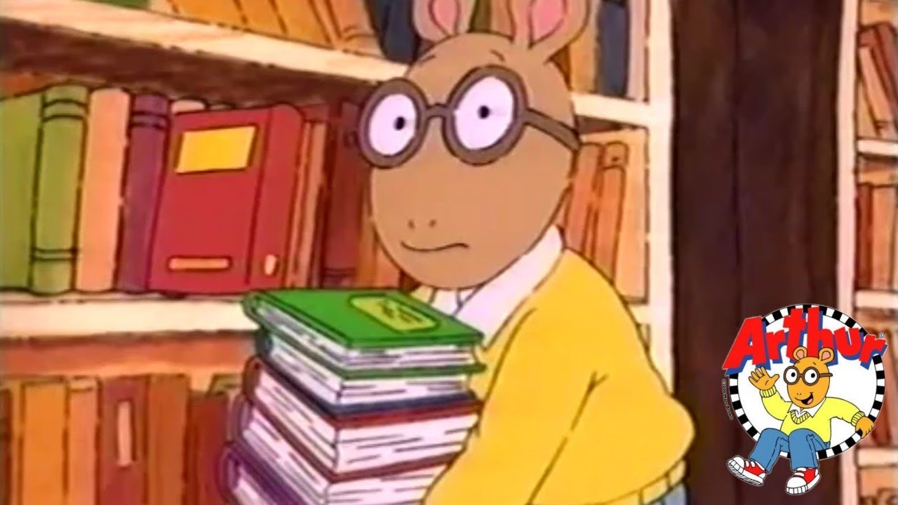 Arthur S01e04 Arthur S Lost Library Book Arthur The Aardvark