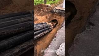 Underground pipe installation: impressive engineering
