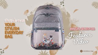 MOIS DE MARS BAGS - Minigirl Series - FOXI - Backpack - Features Video III