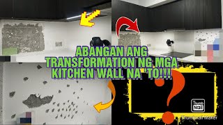 (HD) Installing the Tempered Glass Kitchen Backsplash sa unit ng client namin