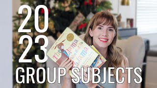 2023 HOMESCHOOL GROUP SUBJECTS | History, Science, Bible, Literature, Hymn Study...and more!