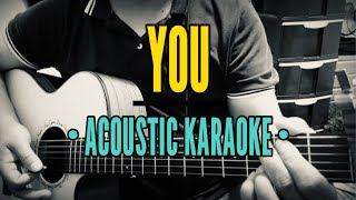 You - Basil Valdez (Acoustic Karaoke)