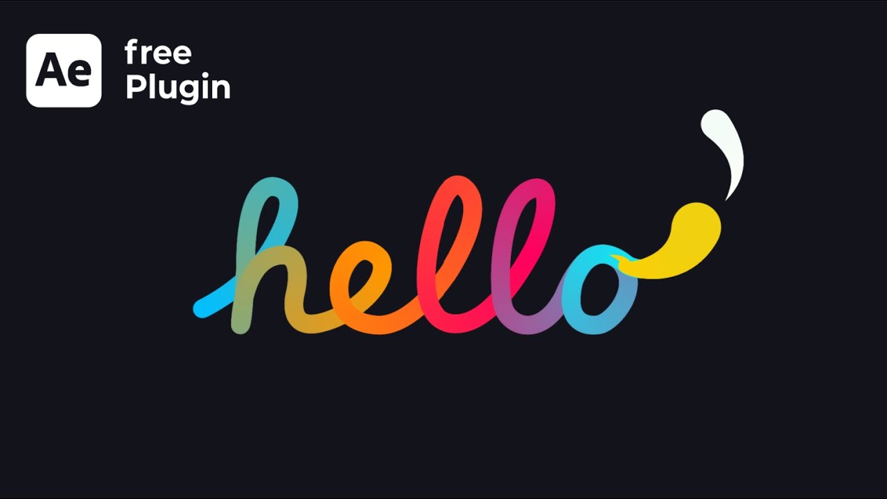 After Effects Stroke Animation Plmdesktop